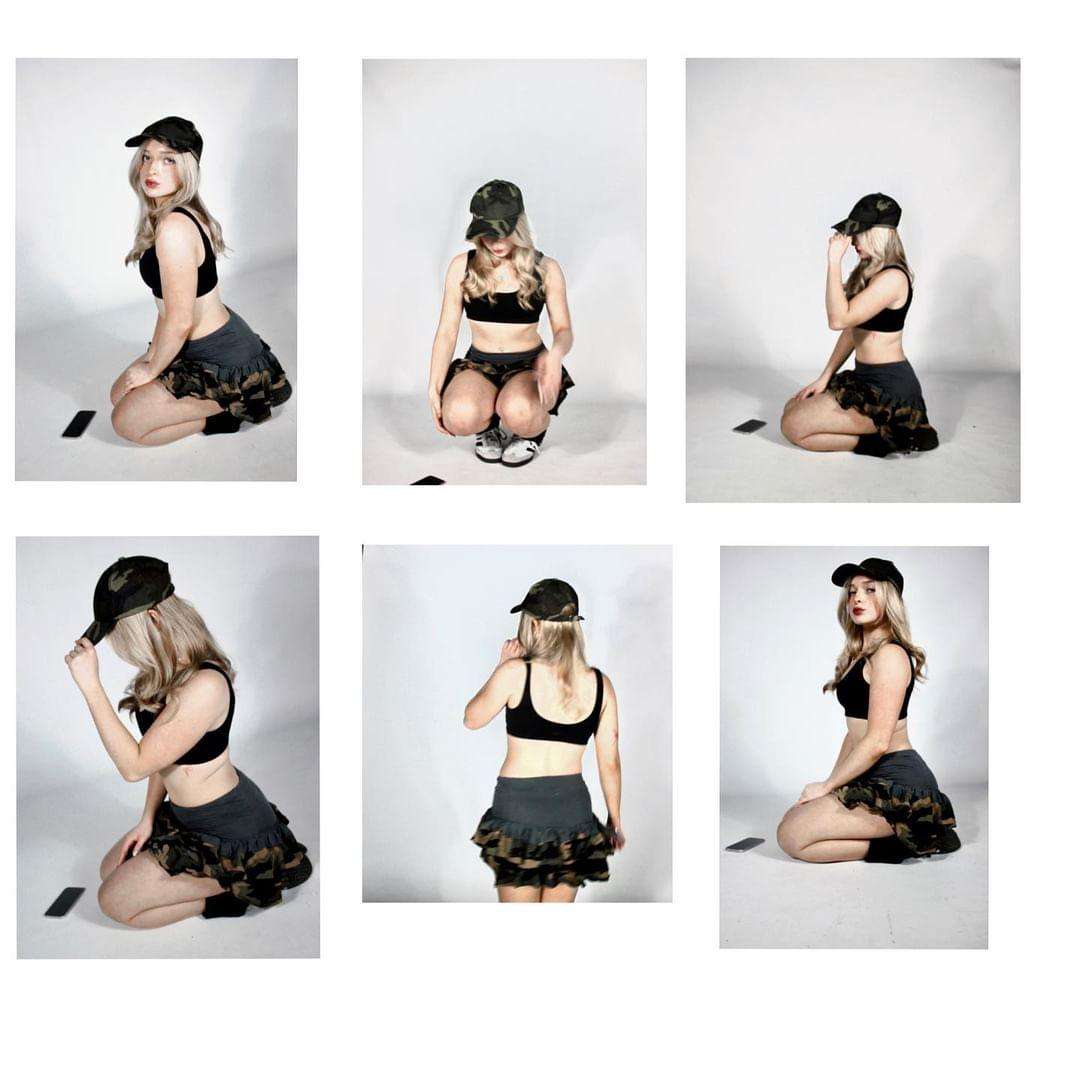 collection of modelled shoots